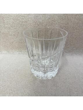 Mikasa Uptown Double Old Fashioned Tumbler – Fine Lead Crystal, 12 oz, 4” Tall